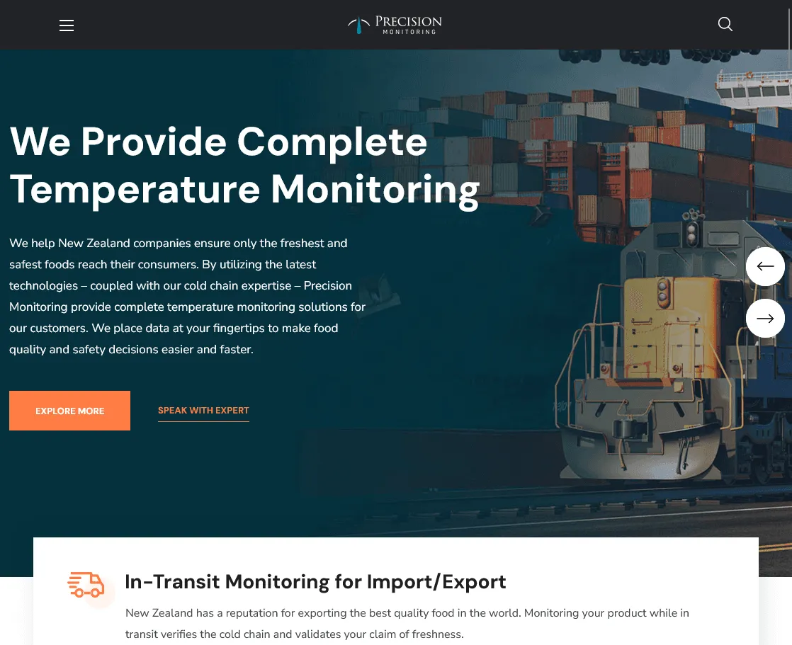 Strategic Partnership with Precision Monitoring Banner